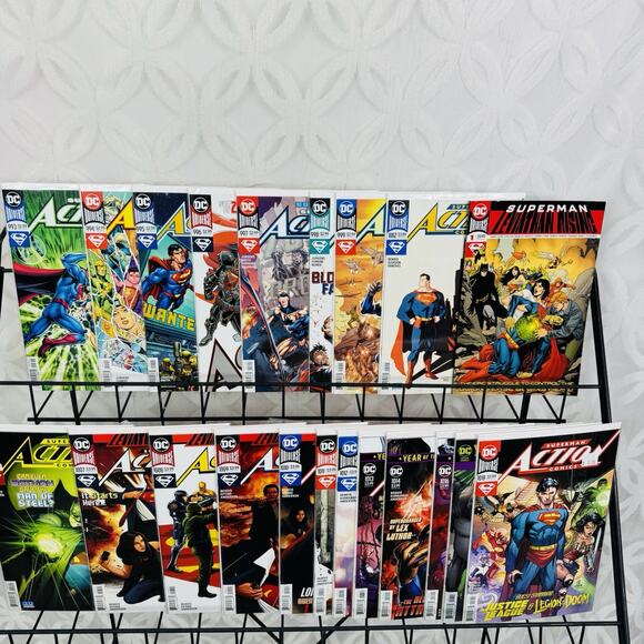 Action Superman 993-999 1002-1003 1007-1014 1016-1018 & Leviathan Rising 1 Lot - Picture 1 of 6